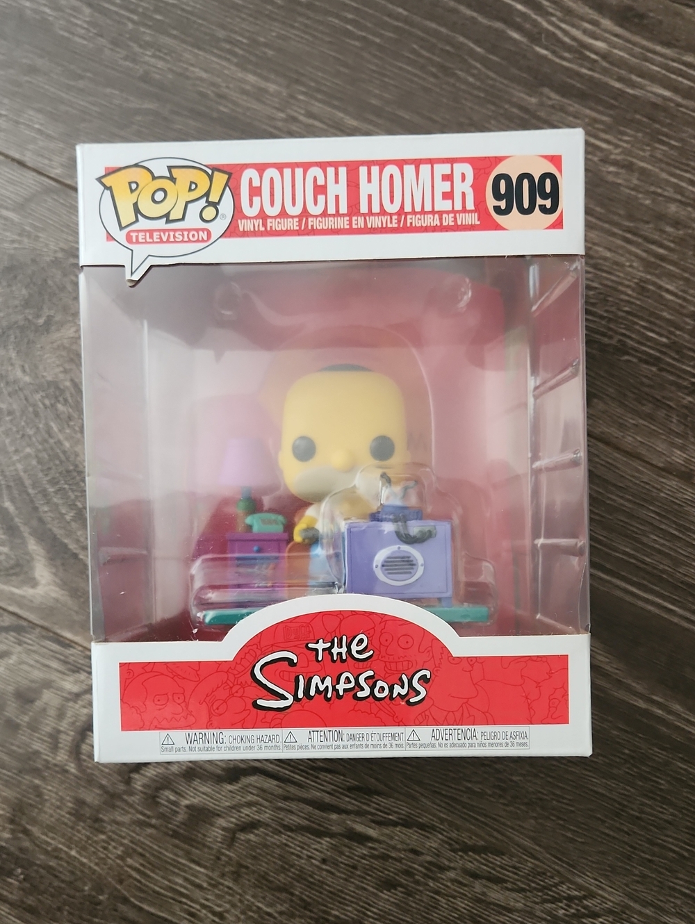 Funko POP #909 Television Couch Homer 6IN - The Simpsons